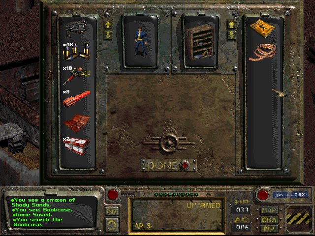 fallout 1 where to find rope