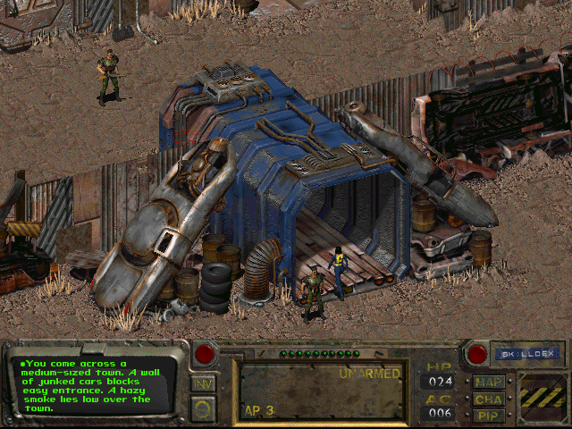 how to reload in fallout 1