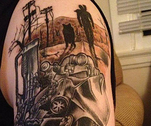 25 Fallout Tattoos  The Body is a Canvas