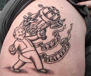 big guns fallout tattoo