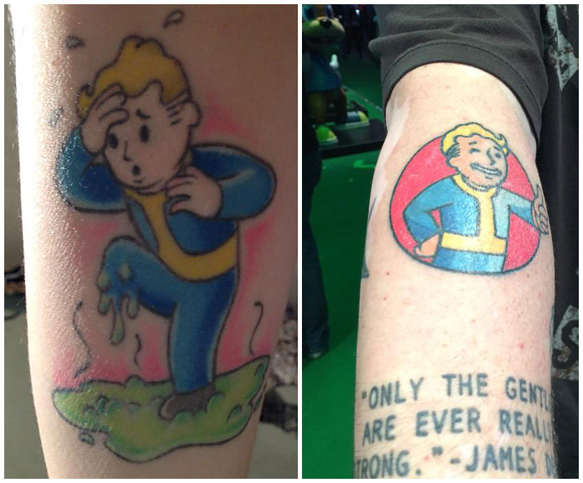 cool fallout tattoos