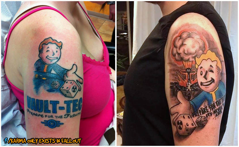 fallout fans tattoos