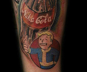fallout tattoo nuka cola