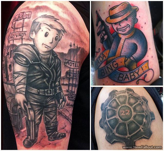 70 Fallout Tattoo Designs For Men  Video Game Ideas