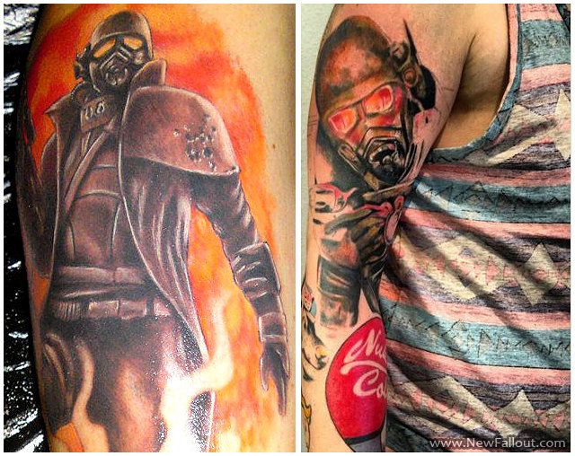 25 Fallout Tattoos  The Body is a Canvas