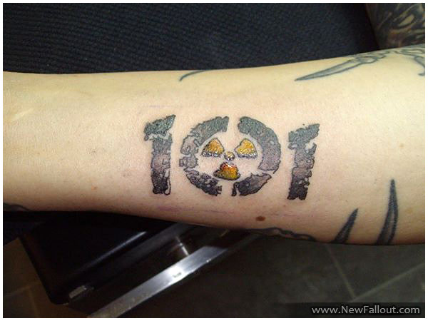 vault 101 fallout tattoo