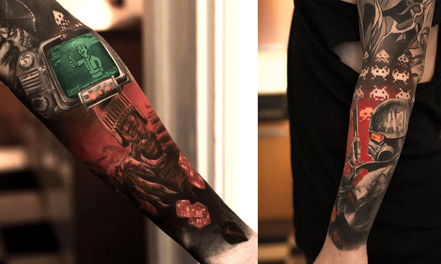 wicked fallout tattoos